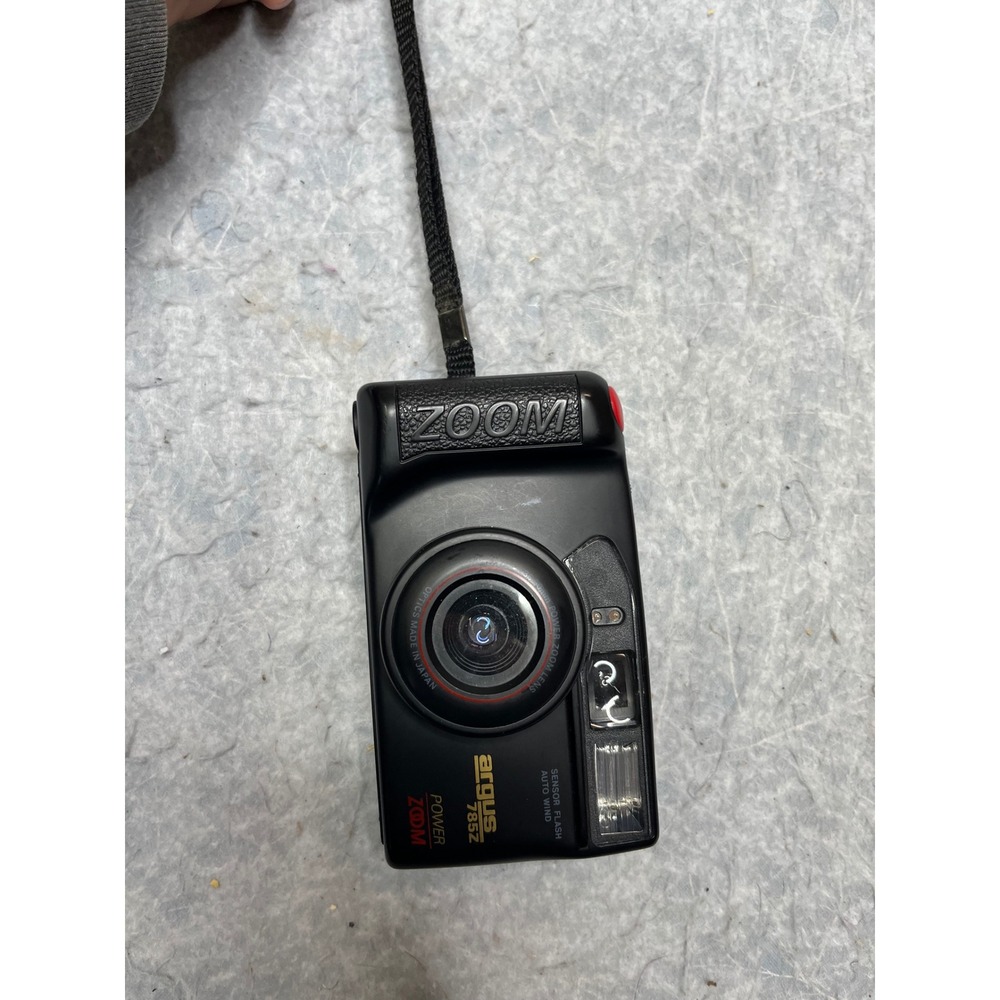 Argus 785Z Power Zoom 35mm Point and Shoot‎ Film Camera Black 35-70mm Lens